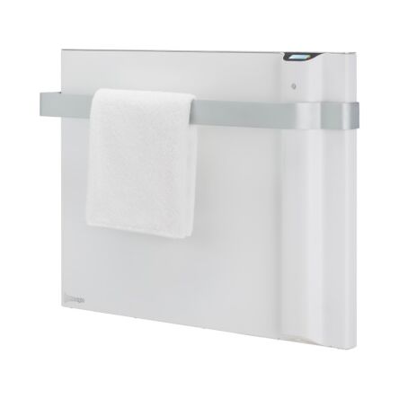 Łazienkowe  ogrzewanie hybrydowe KLIMA 750W - dualne, energooszczędne panele z inteligentnym sterowaniem wifi. Białe.