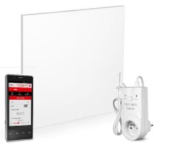 ZESTAW. Polski panel grzewczy Premium Radius+ 550W + sterownik czasowy WiFi